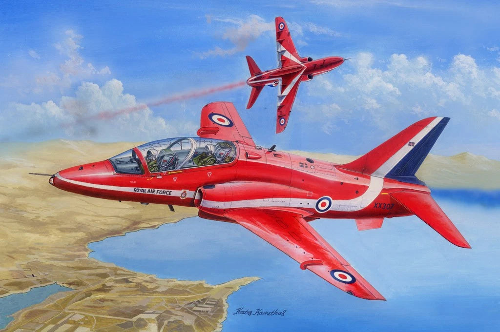 Hobbyboss 1/48 81738 Red Arrows Hawk MK1/1a — scale model kit