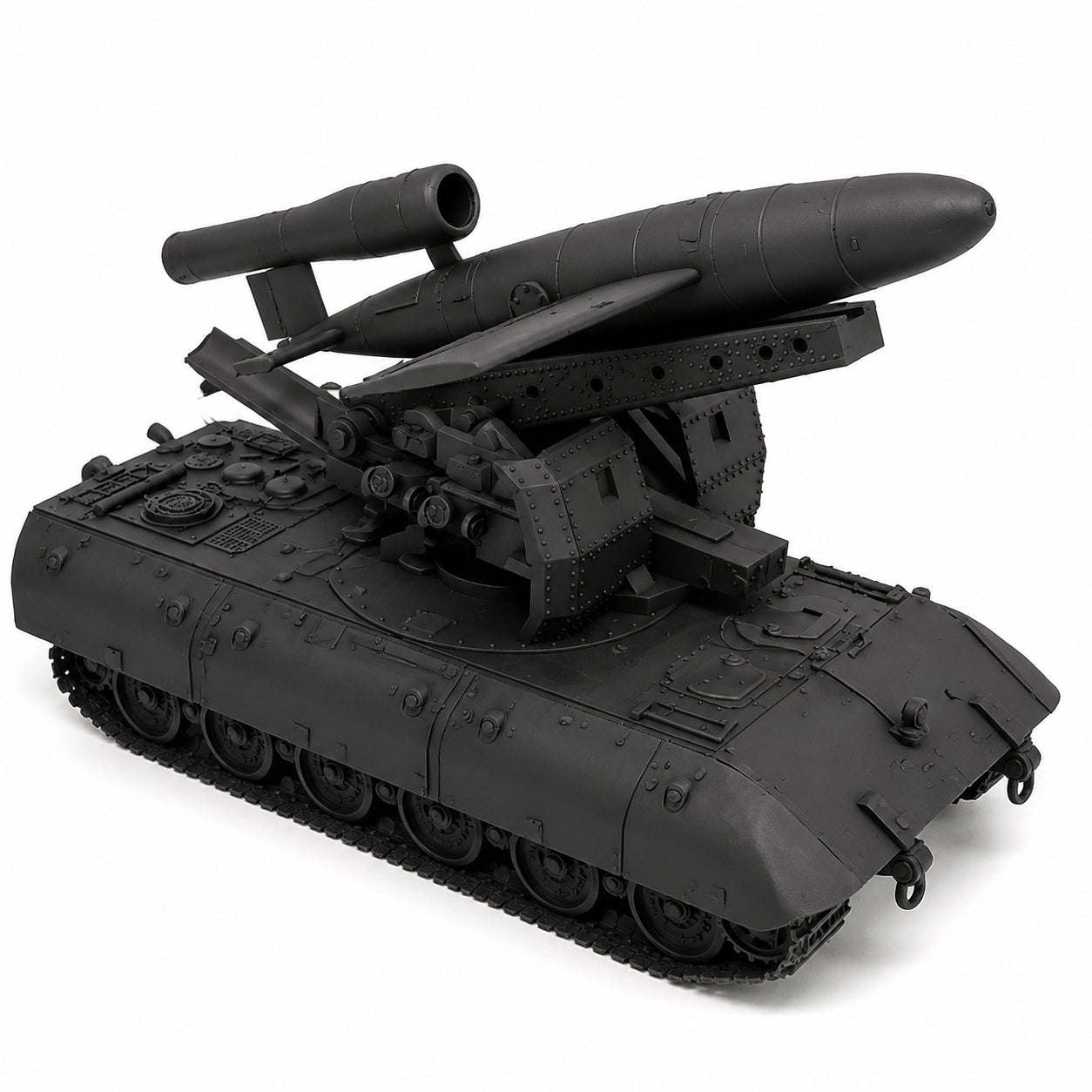SSMODEL 1/144 V-1 auf E-100 german tank Resin MODEL KIT TSS1440509