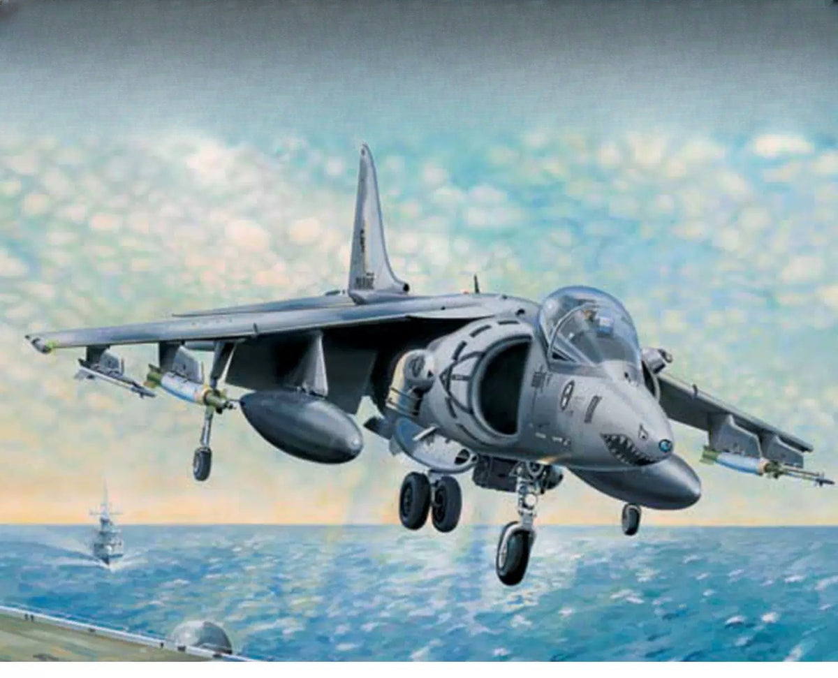 Trumpeter 1/32 AV-8B "Harrier II" VTOL attack aircraft 02229