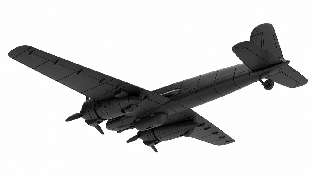 SSMODEL 1/72 1/144 Multi Scale Henschel Hs 129 B-2 + 3 Pilots Germany WW2 MODEL kit RSS0003