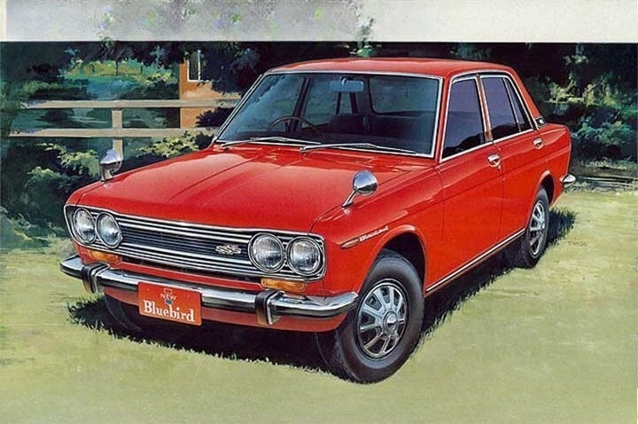 Hasegawa #21108 HC8 1/24 Bluebird 1600 SSS 1969 — scale model kit