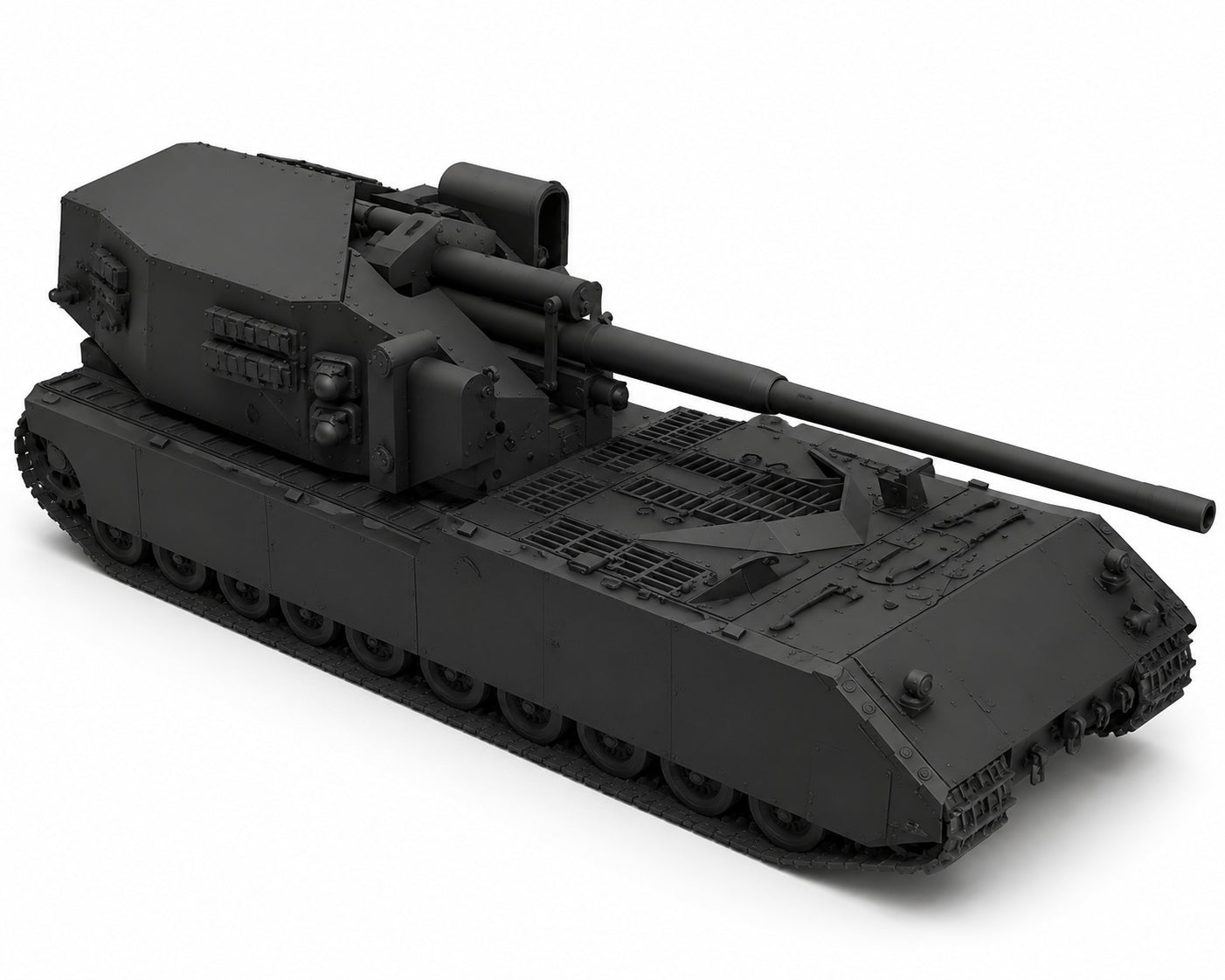 SSMODEL 1/144 Waffentrager auf Maus tank Resin MODEL KIT TSS1440501