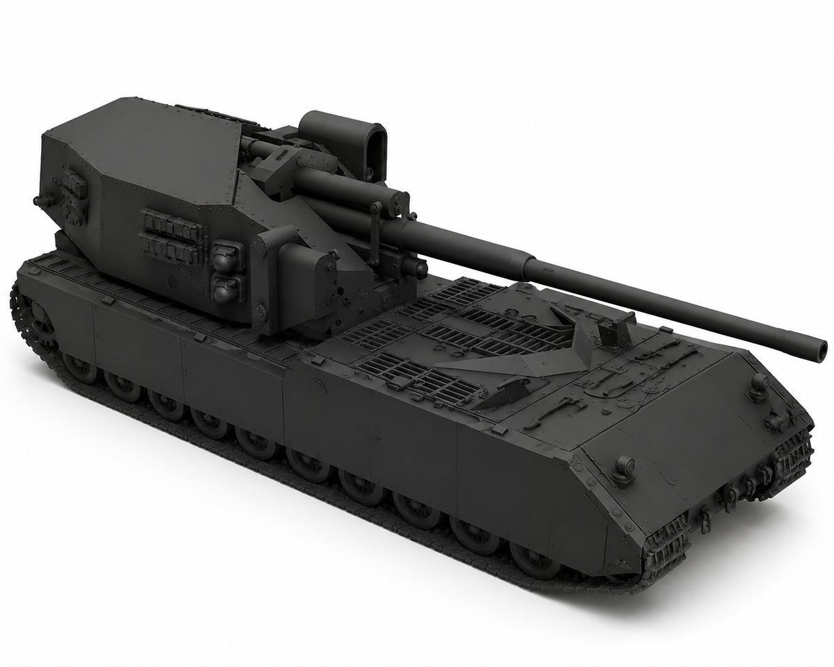 SSMODEL 1/144 Waffentrager auf Maus tank Resin MODEL KIT TSS1440501 — detail view 2