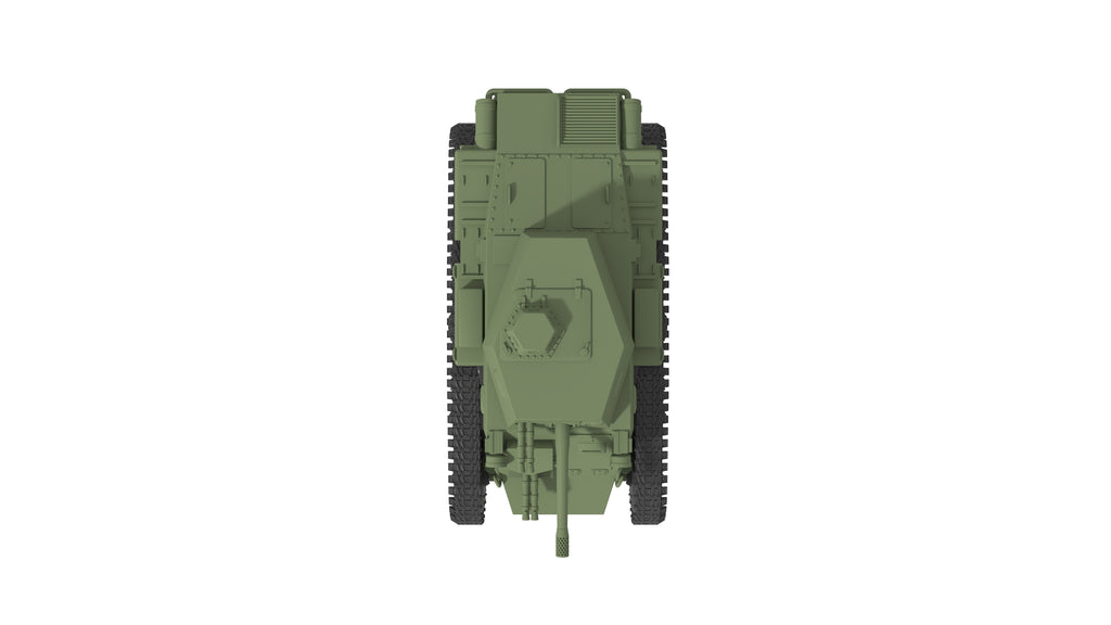 SSMODEL 1/72 Straussler V-4 tank Resin Model Kit TSS0720252