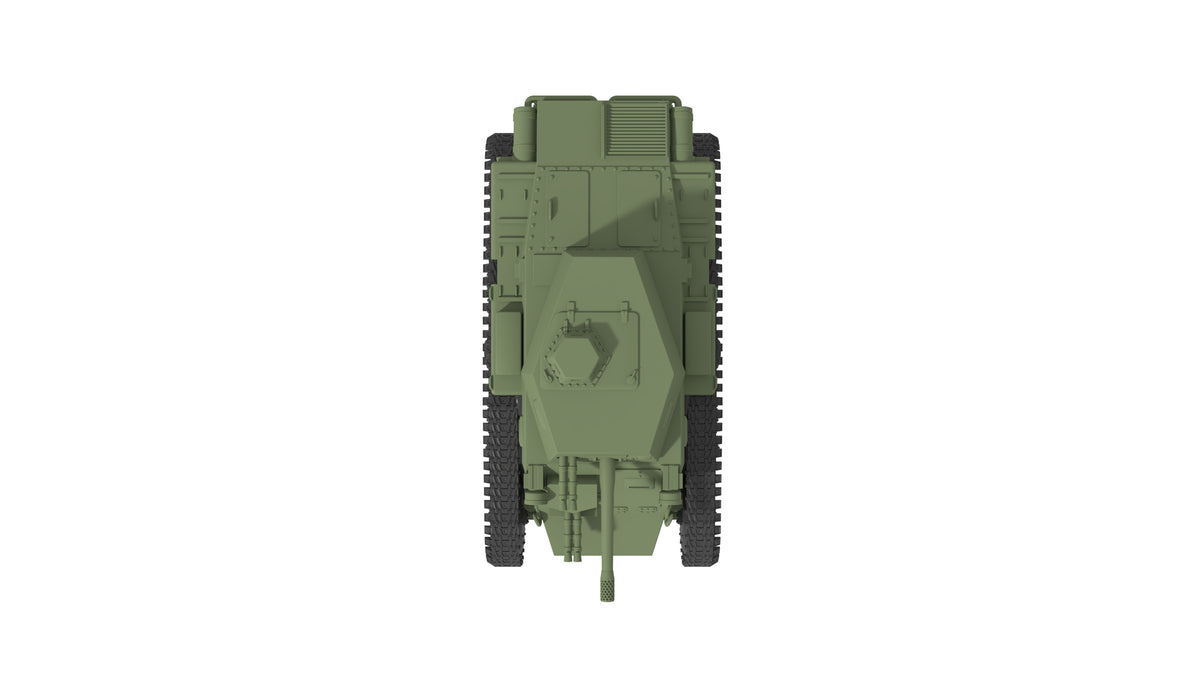 SSMODEL 1/72 Straussler V-4 tank Resin Model Kit TSS0720252 — detail view 8