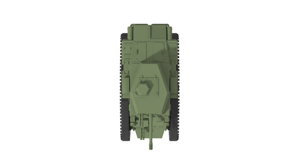 SSMODEL 1/72 Straussler V-4 tank Resin Model Kit TSS0720252