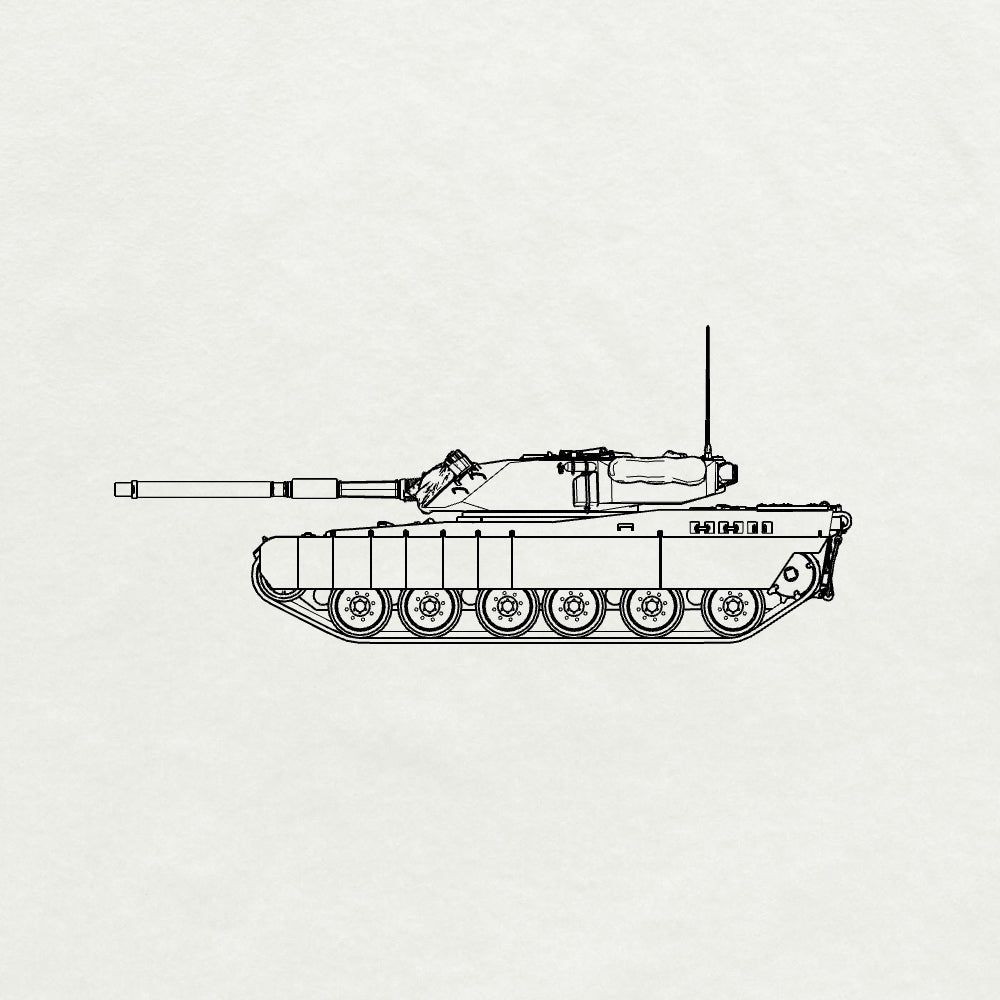 SSMODEL 924 Scale Military Model Kit US XM1 Main Battle Tank