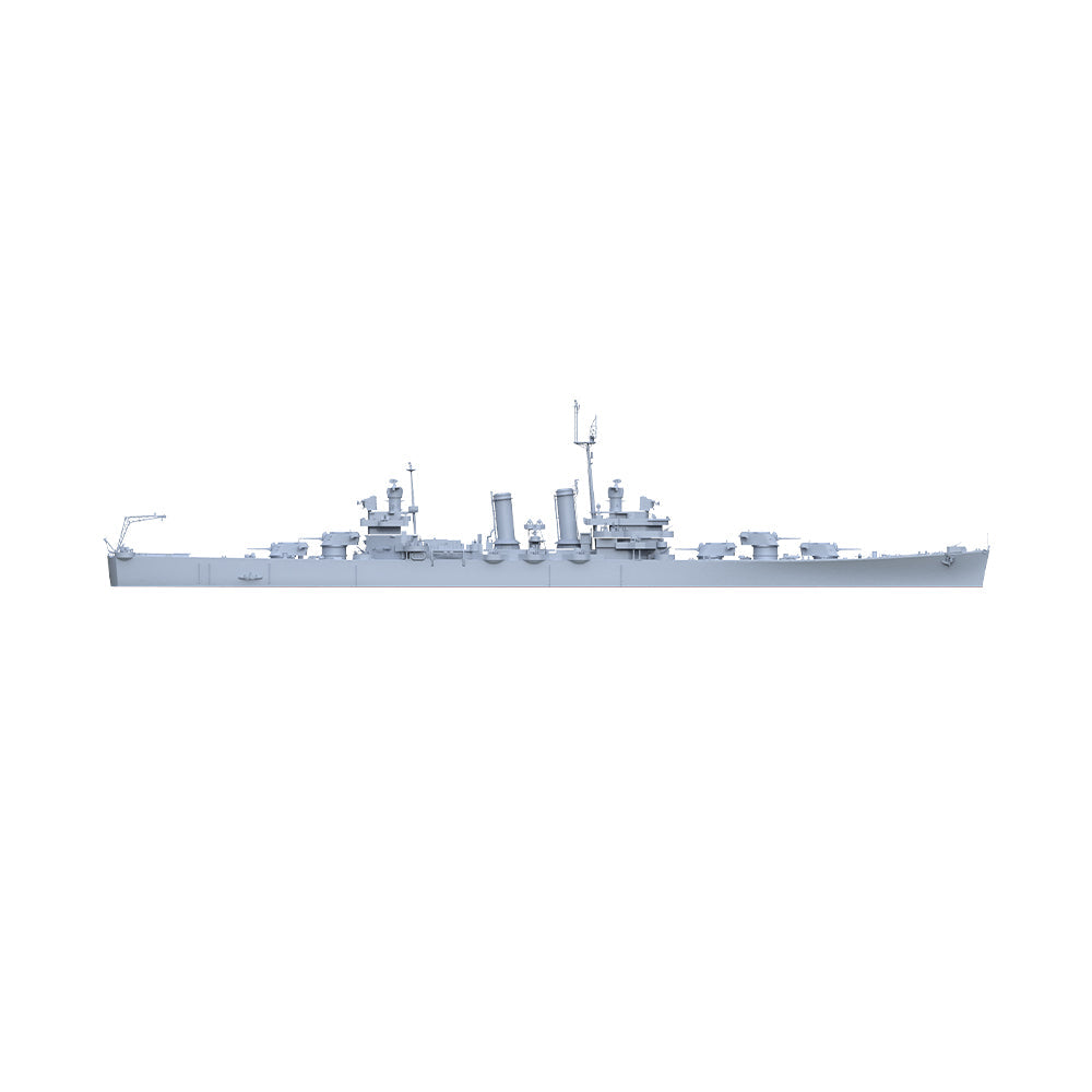 SSMODEL 514 Military Warship Model Kit Brooklyn class Argentina Navy Nueve de Julio Cruiser Secondary image