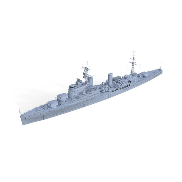 SSMODEL 518 Military Warship Model Kit Fiji class Indian Navy Mysore Cruiser