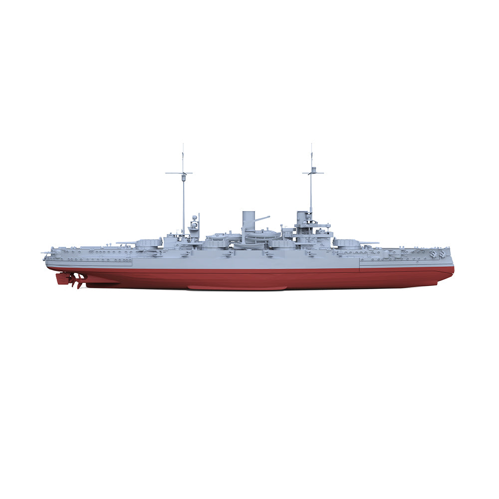 SSMODEL 519S Military Warship Model Kit SMS Nassau Class Westfalen Battelship Secondary image