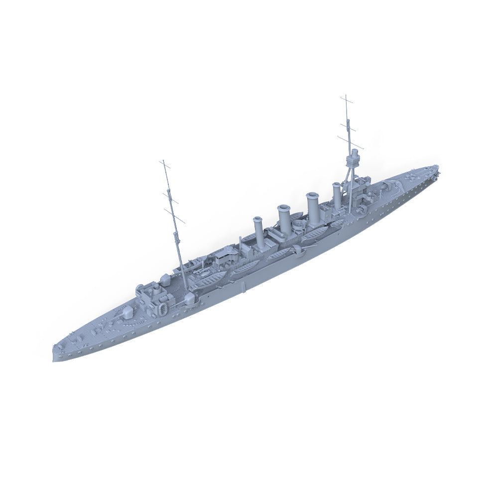 SSMODEL 520 Military Warship Model Kit HMS Weymouth Class Light Cruiser — detail view 3