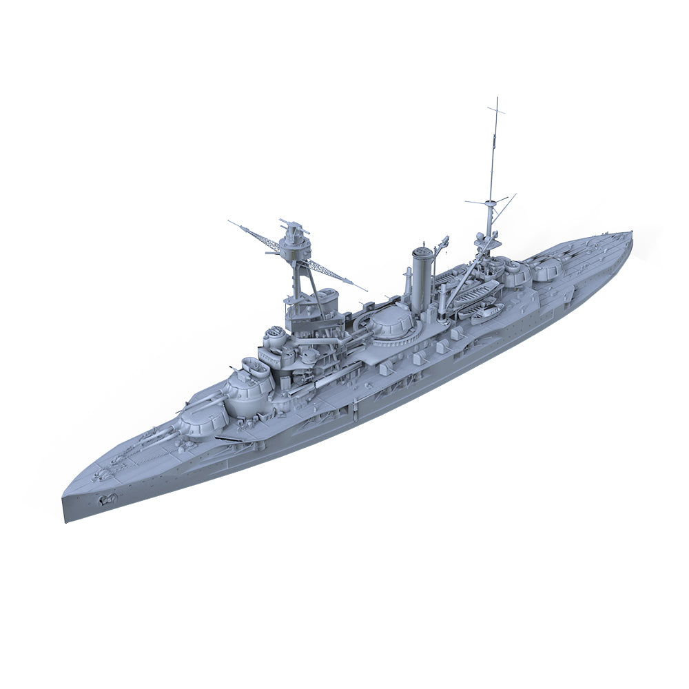 SSMODEL 526 Military Warship Model Kit France Navy Bretagne Battleship Secondary image