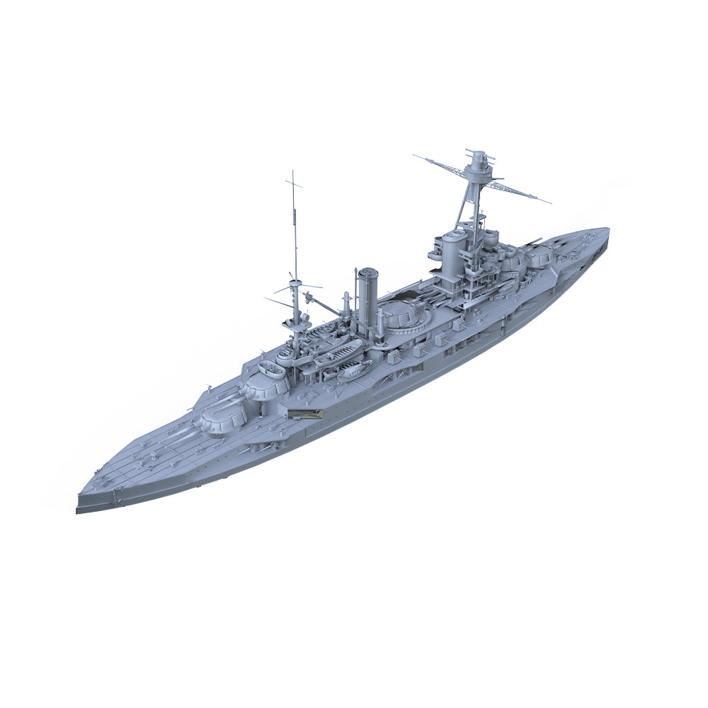 SSMODEL 526 Military Warship Model Kit France Navy Bretagne Battleship — detail view 3