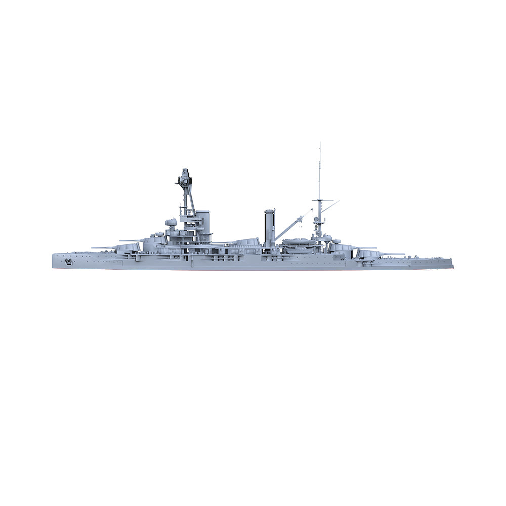 SSMODEL 526 Military Warship Model Kit France Navy Bretagne Battleship — detail view 4