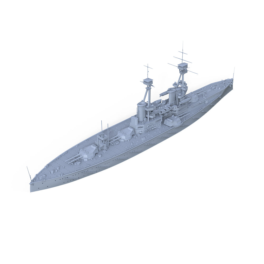 SSMODEL 529 Military Warship Model Kit HMS Bellerophon Battleship