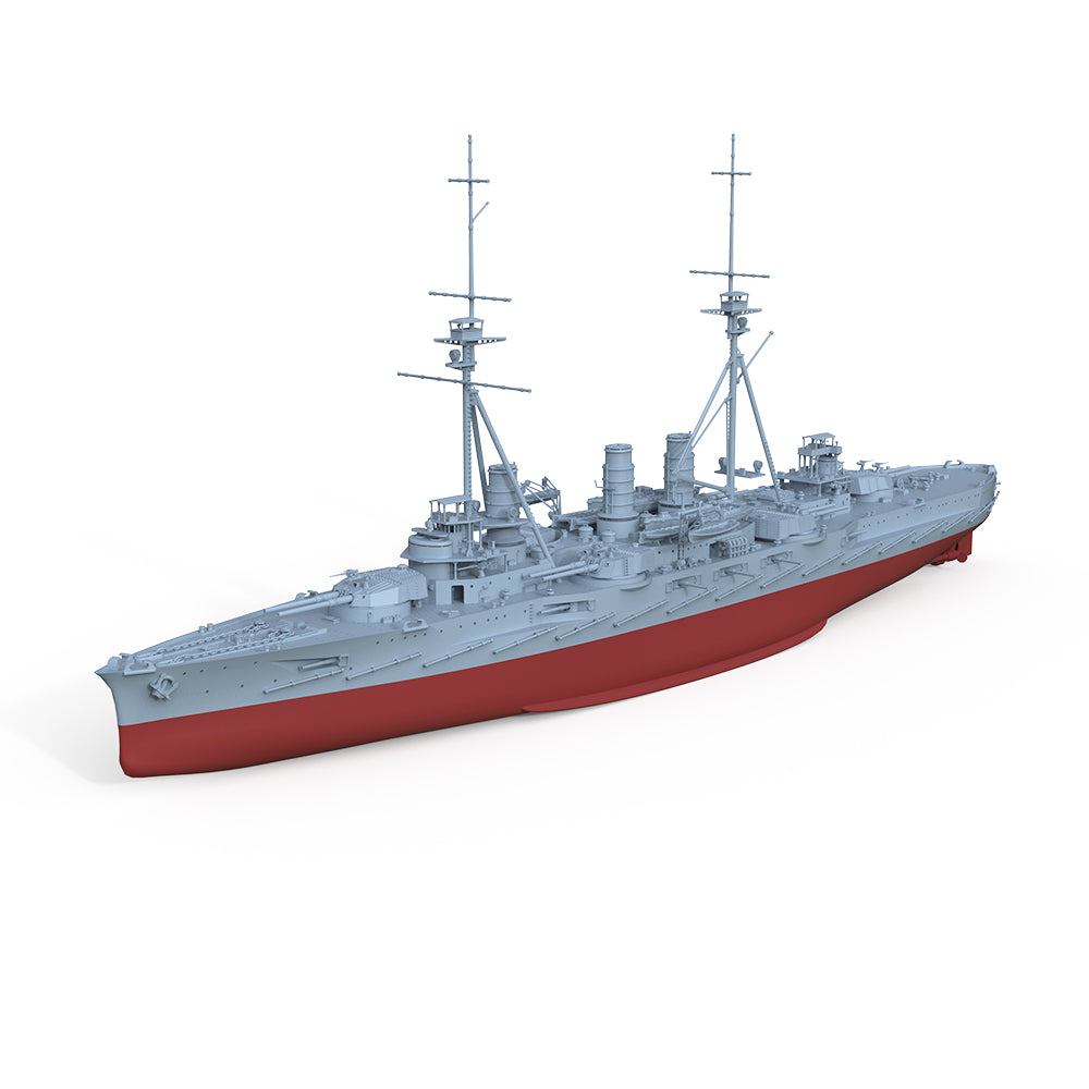 SSMODEL 535S Military Warship Model Kit IJN Kawachi class Settsu Battleship 1920 — detail view 2
