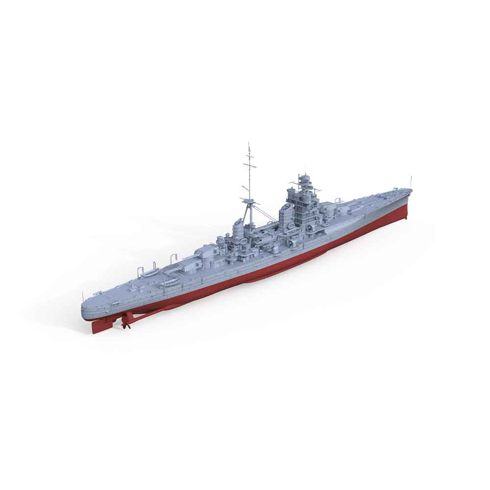 SSMODEL 542S Military Warship Model Kit Italy Navy Zara Class Heavy Cruiser Zara