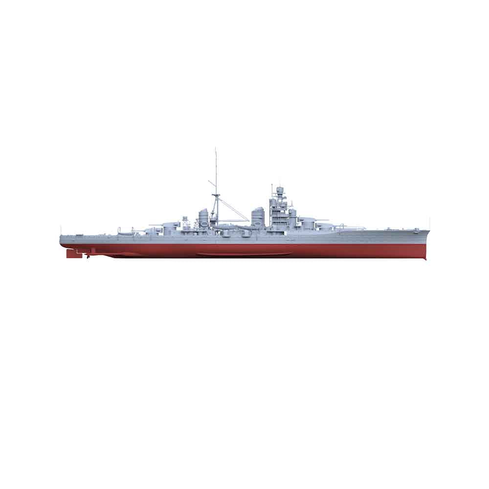 SSMODEL 542S Military Warship Model Kit Italy Navy Zara Class Heavy Cruiser Zara Secondary image