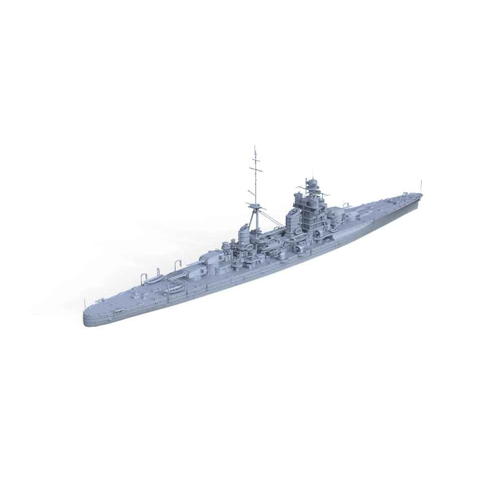SSMODEL 542 Military Warship Model Kit Italy Navy Zara Class Heavy Cruiser Zara