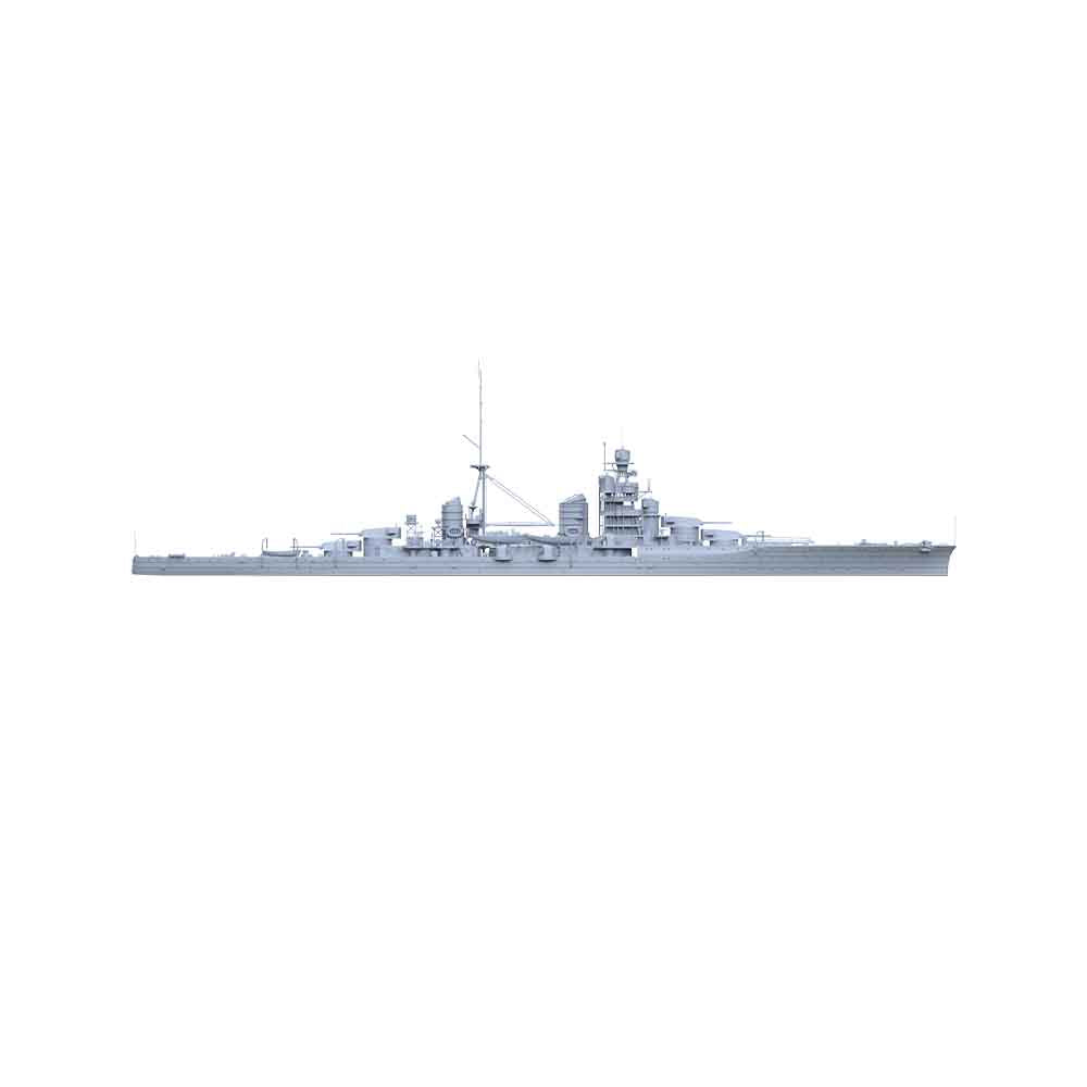 SSMODEL 542 Military Warship Model Kit Italy Navy Zara Class Heavy Cruiser Zara
