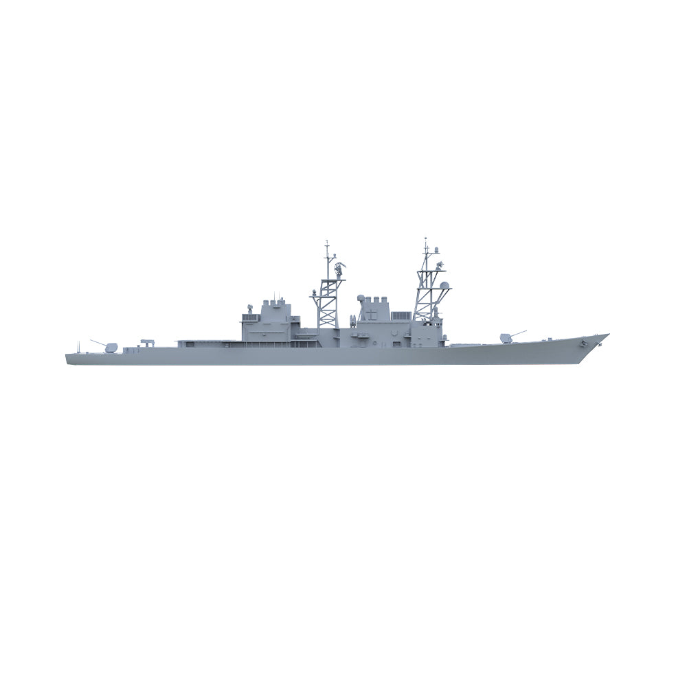 SSMODEL 573 Military Warship Model Kit US Navy Spruance Class Destroyer — detail view 4