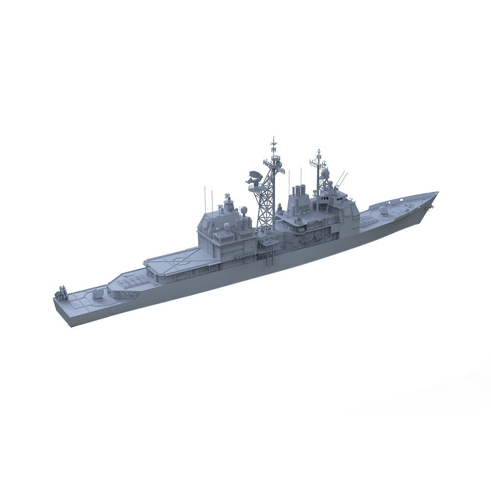 SSMODEL 574 Military Warship Model Kit US Navy Monterey Missile Cruiser — detail view 3