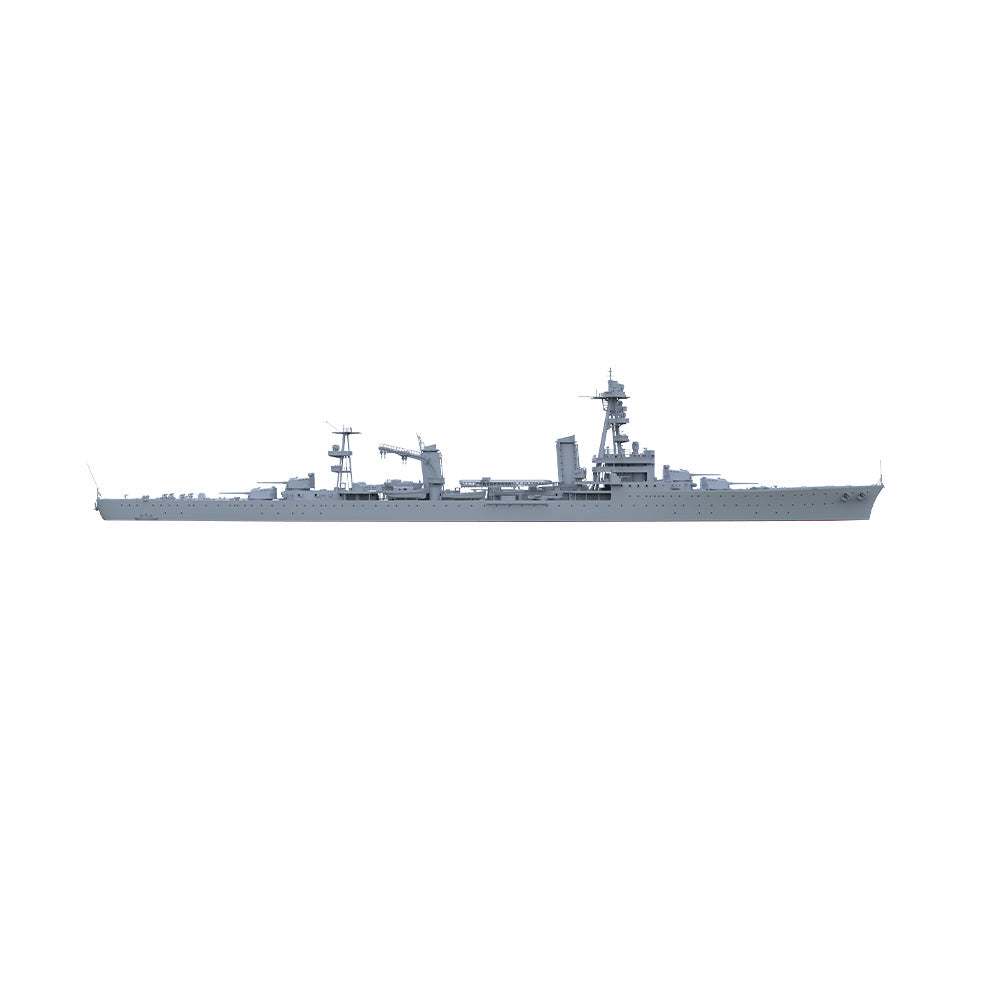 SSMODEL 583 Military Warship Model Kit France Navy Dupleix Heavy Cruiser — detail view 3