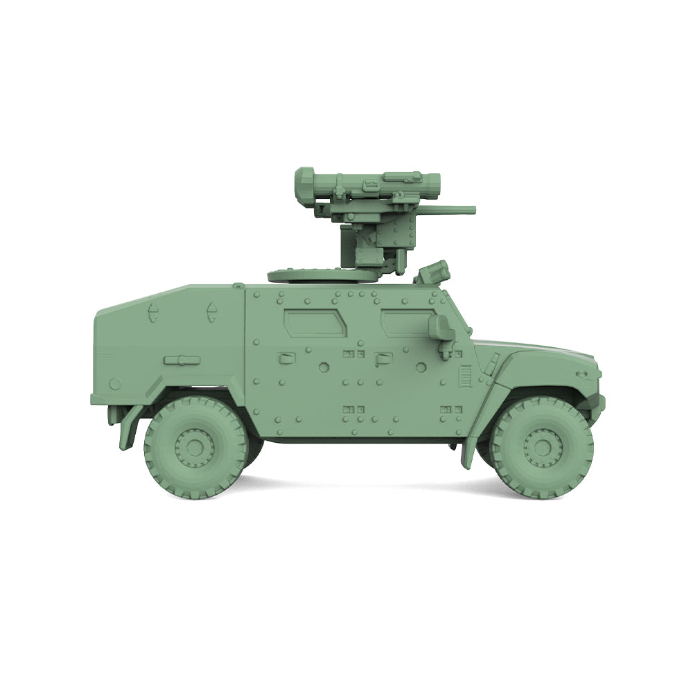 SSMODEL 850 Military Model Kit South Korea Armoured Fighting Vehicles K-153C Raybolt — detail view 3