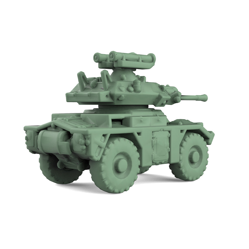 SSMODEL 910 Military Model Kit Britain FV721-Fox Armoured Fighting Vehicle Secondary image