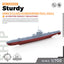 SSMODEL 956S Military Warship Model Kit HMS British S Class Submarine