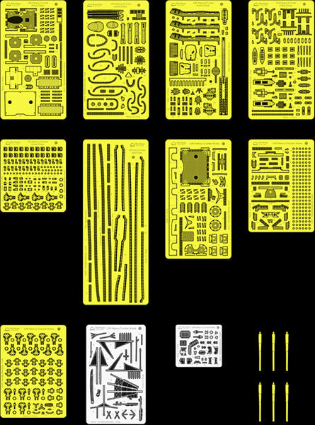 Rainbow RB7049 1/700Detail Up IJN Haevy Cruiser Aoba (1944)