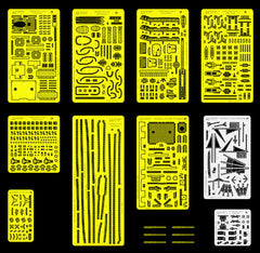 Rainbow RB7050 1/700Detail Up IJN Heavy Cruiser Kinugasa (1941)