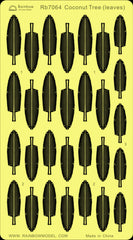 Rainbow RB7064 1/700Detail Up Coconut Tree (leaves)