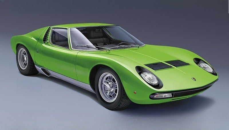 Hasegawa 20439 1/24 Scale Model Car Kit Lamborghini Miura P400 SV Detail Up Ver.