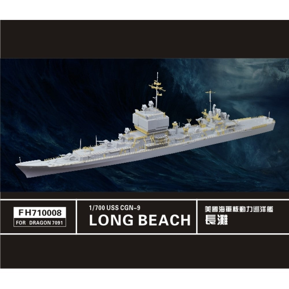 Flyhawk FH710008 1/700 U.S.S Long Beach CGN-9 For Dragon 7091