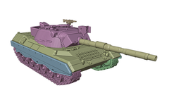 SSMODEL MODEL KIT 1/144 Leopard-1A1A1 Tank VMBT144GER0003