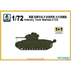 S-Model PS720057 1/72 Infantry Tank Matilda II CS 1+1 Plastic Model Kit