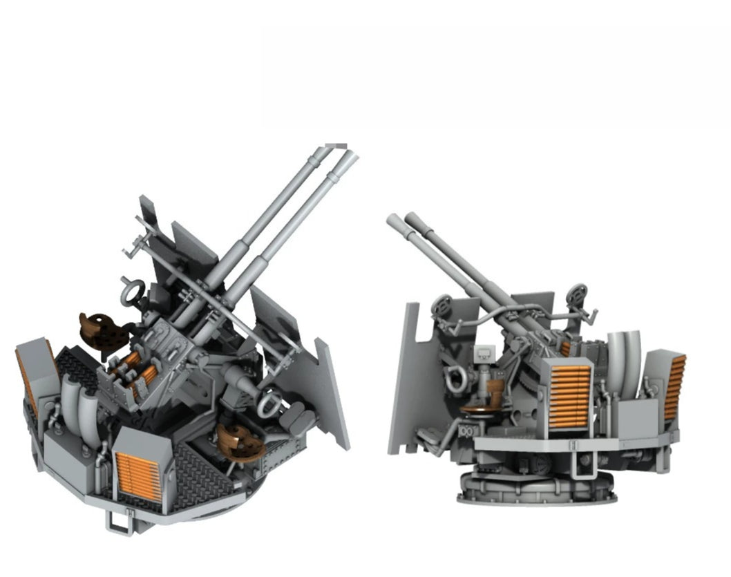 SSMODEL R700061   1/700scale Wu Type 40 mm gun imitation Bofors