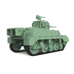SSMODEL 507 Military Armoured Model Kit US M5 Light Tank