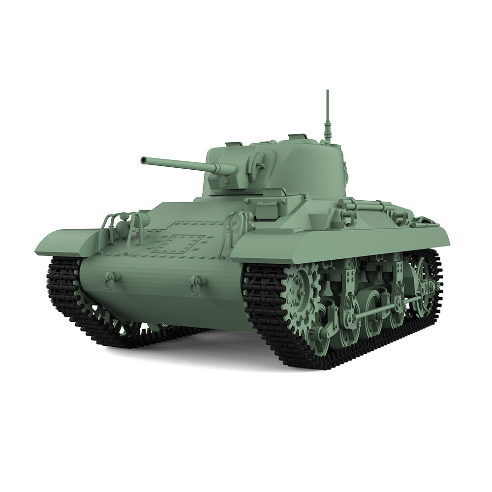 SSMODEL 509 Military Armoured Model Kit US M22 Light Tank Secondary image