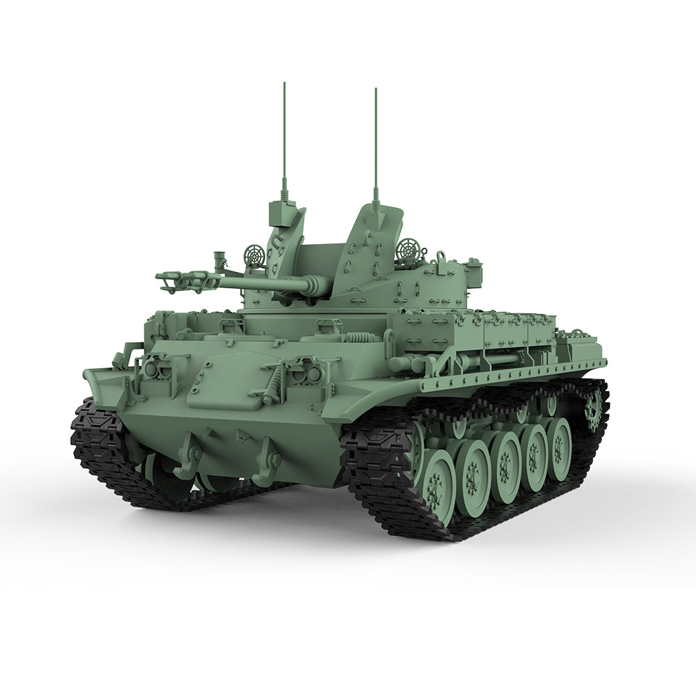 SSMODEL 538 Military Armoured Model Kit US M42 Duster SPAA Secondary image