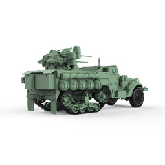 SSMODEL 552 Military Armoured Model Kit US M16 Multiple Gun Motor Carriage