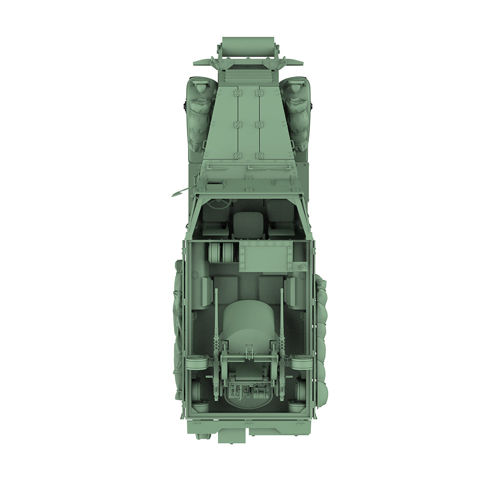 SSMODEL 553 Military Armoured Model Kit US M13 Multiple Gun Motor Carriage SPAA — detail view 5