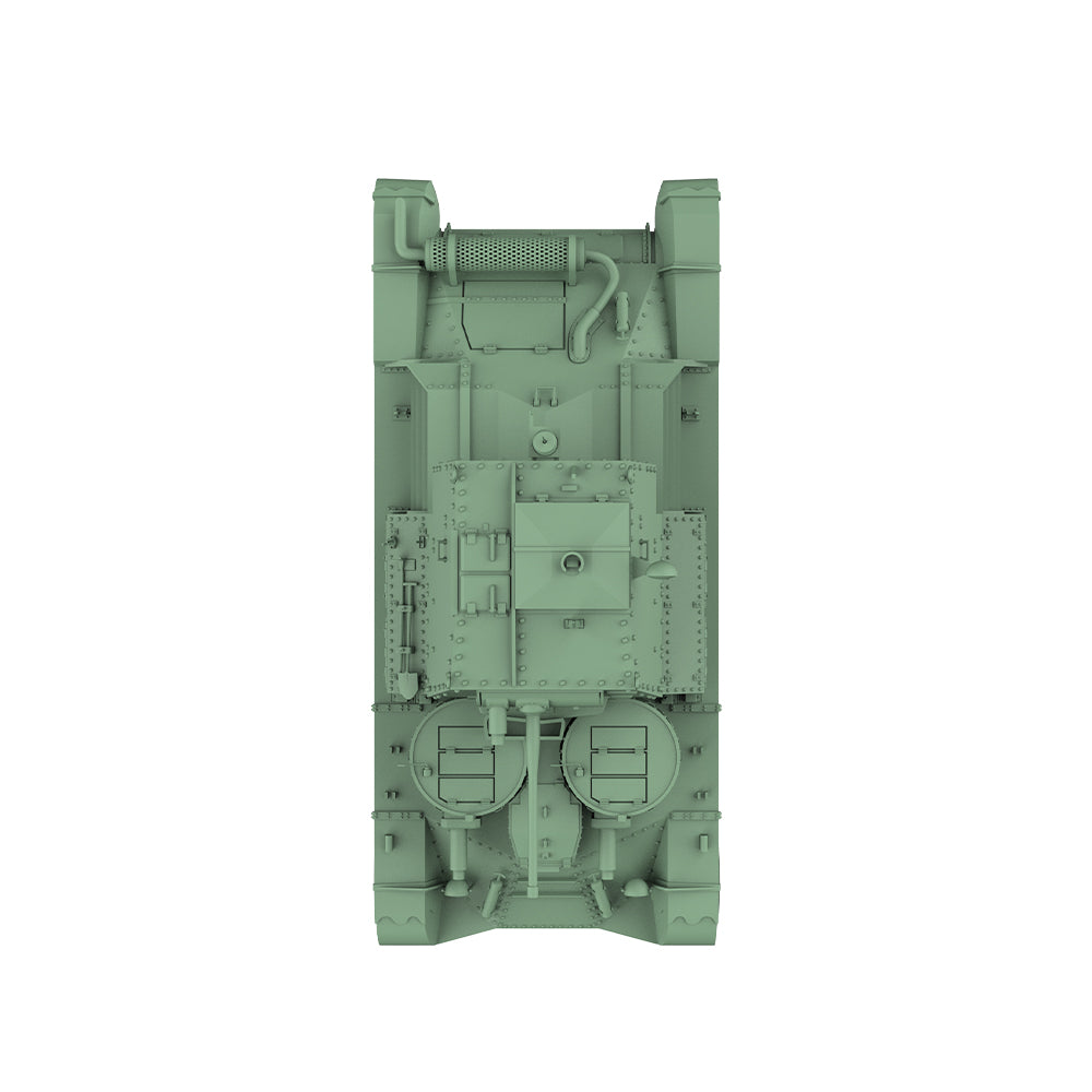 SSMODEL 560 Military Armoured Model Kit British A9 Cruiser MkI Light Tank — detail view 5
