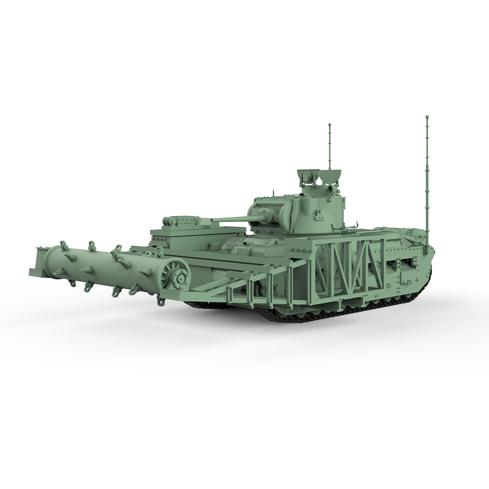SSMODEL 574 Military Armoured Model Kit British Matilda Tank Minesweeper Secondary image