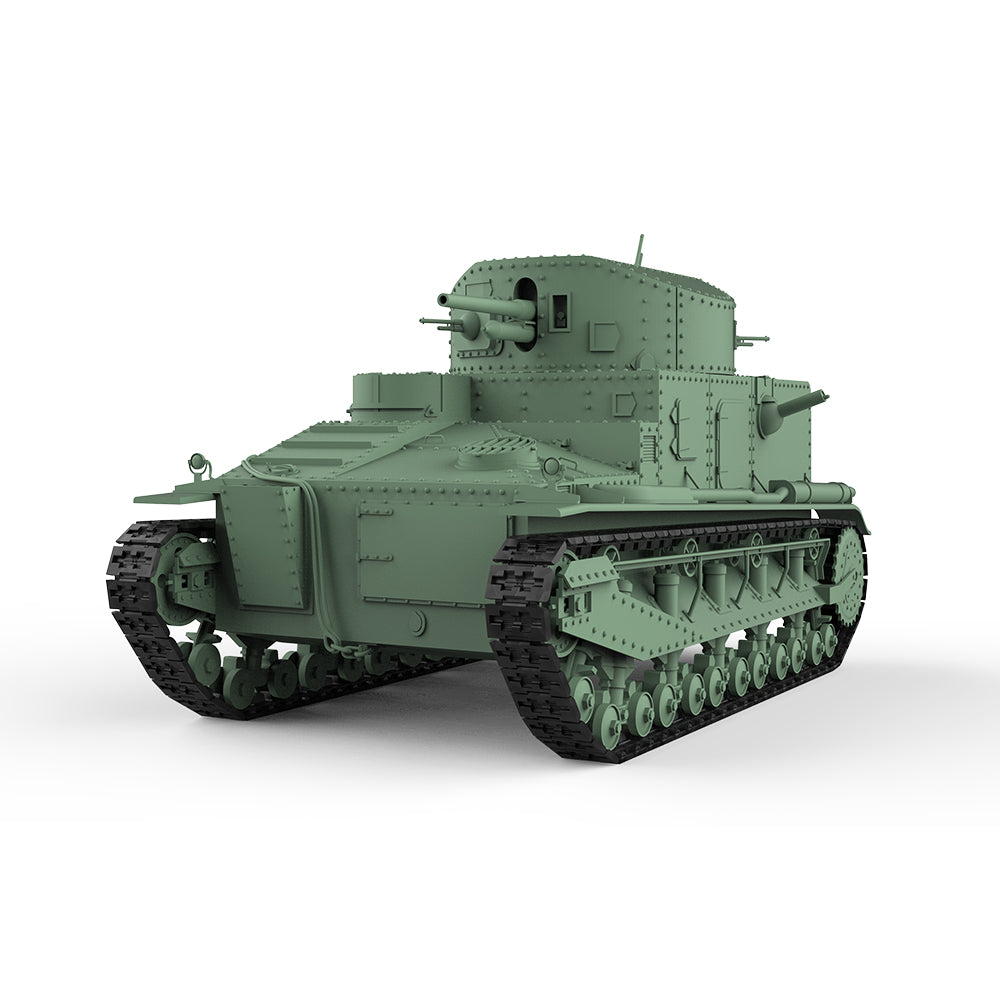 SSMODEL 577 Military Armoured Model Kit British Vickers Mk I Medium Tank Secondary image