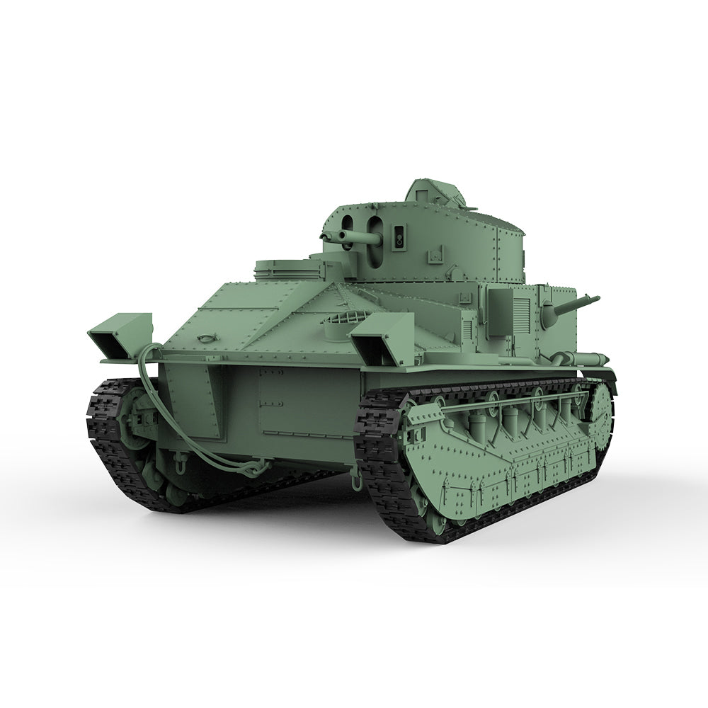 SSMODEL 578 Military Armoured Model Kit British Vickers Mk II Medium Tank Secondary image