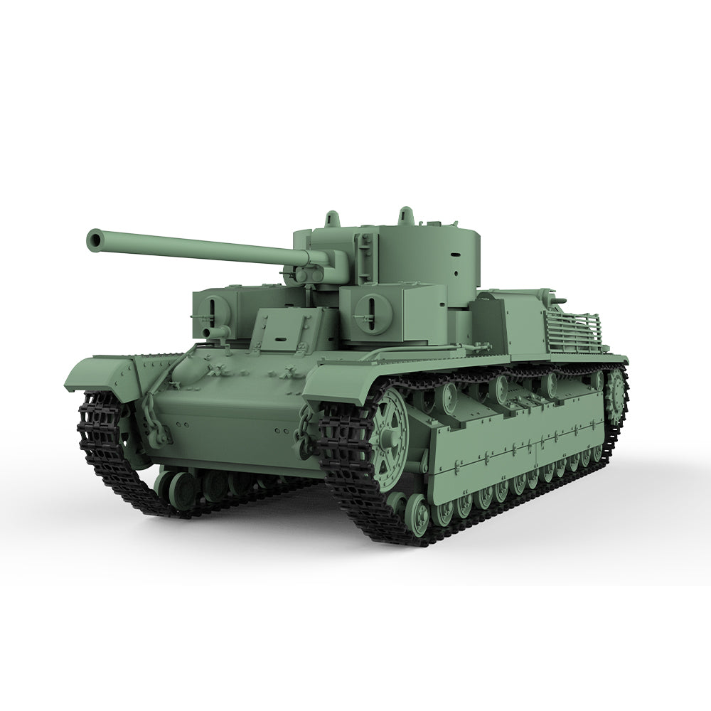 SSMODEL 584 Military Armoured Model Kit Soviet T-28B (F30) Medium Tank Secondary image
