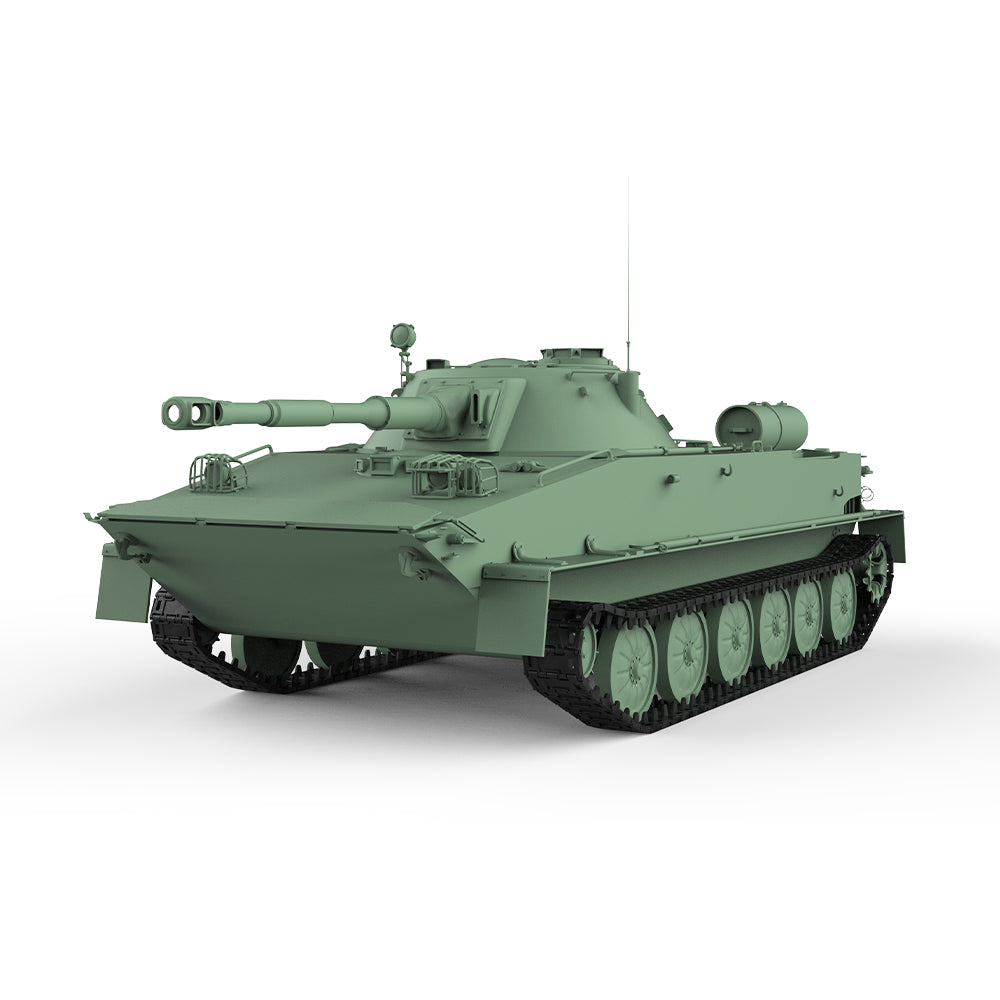SSMODEL 587 Military Armoured Model Kit Soviet PT-76B Light Tank Secondary image