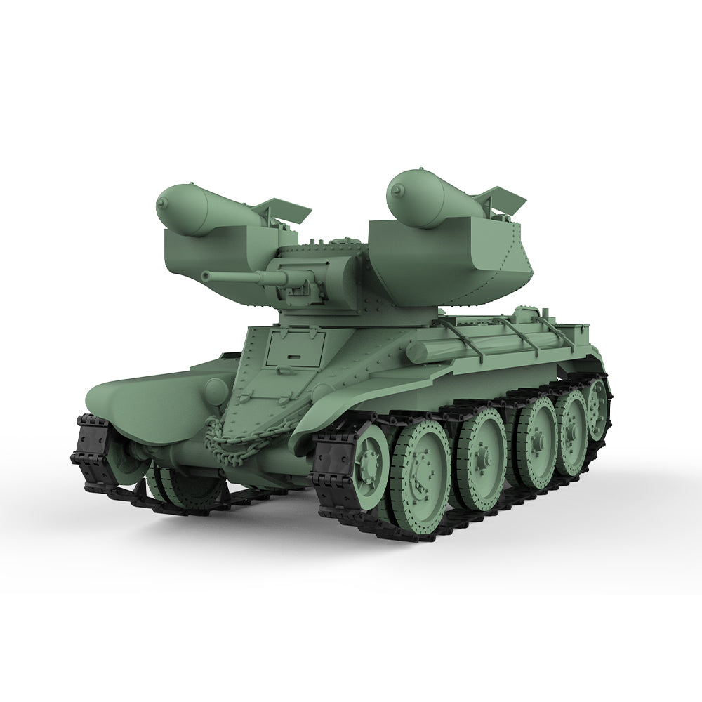 SSMODEL 589 Military Armoured Model Kit Soviet RBT-5 Light Tank Secondary image